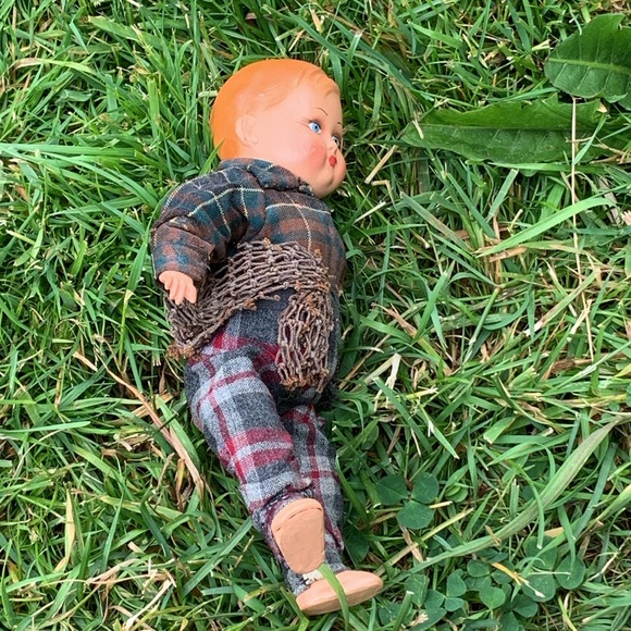 Antique Vintage Collector male boy Doll rare item Italy - Picture 14 of 15